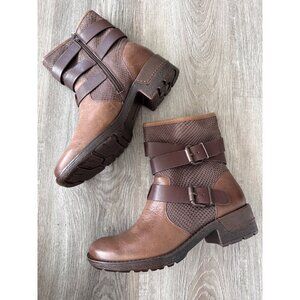 Sofft Women's Drum Brown Aldina Booties Size 8.5 Fall Fashion